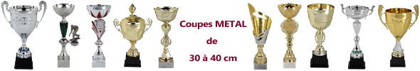 Coupes Metal de 30  40 cm