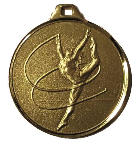 Médaille Laiton Frappée G R S 32 Mm - Couleur Selon Stock