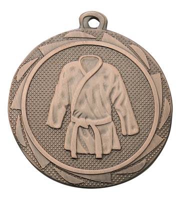 Médaille Judo/Karaté Bronze 45 Mm