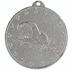 Médaille Argent Natation Ø 50 Mm