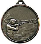 Médaille Laiton Frappée Tir Carabine 32 Mm - Couleur Selon Stock