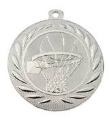 Médaille Basket Argent 50 Mm
