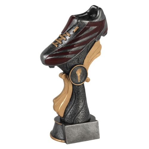 Trophée Résine Chaussure Foot - Haut. 16 Cm